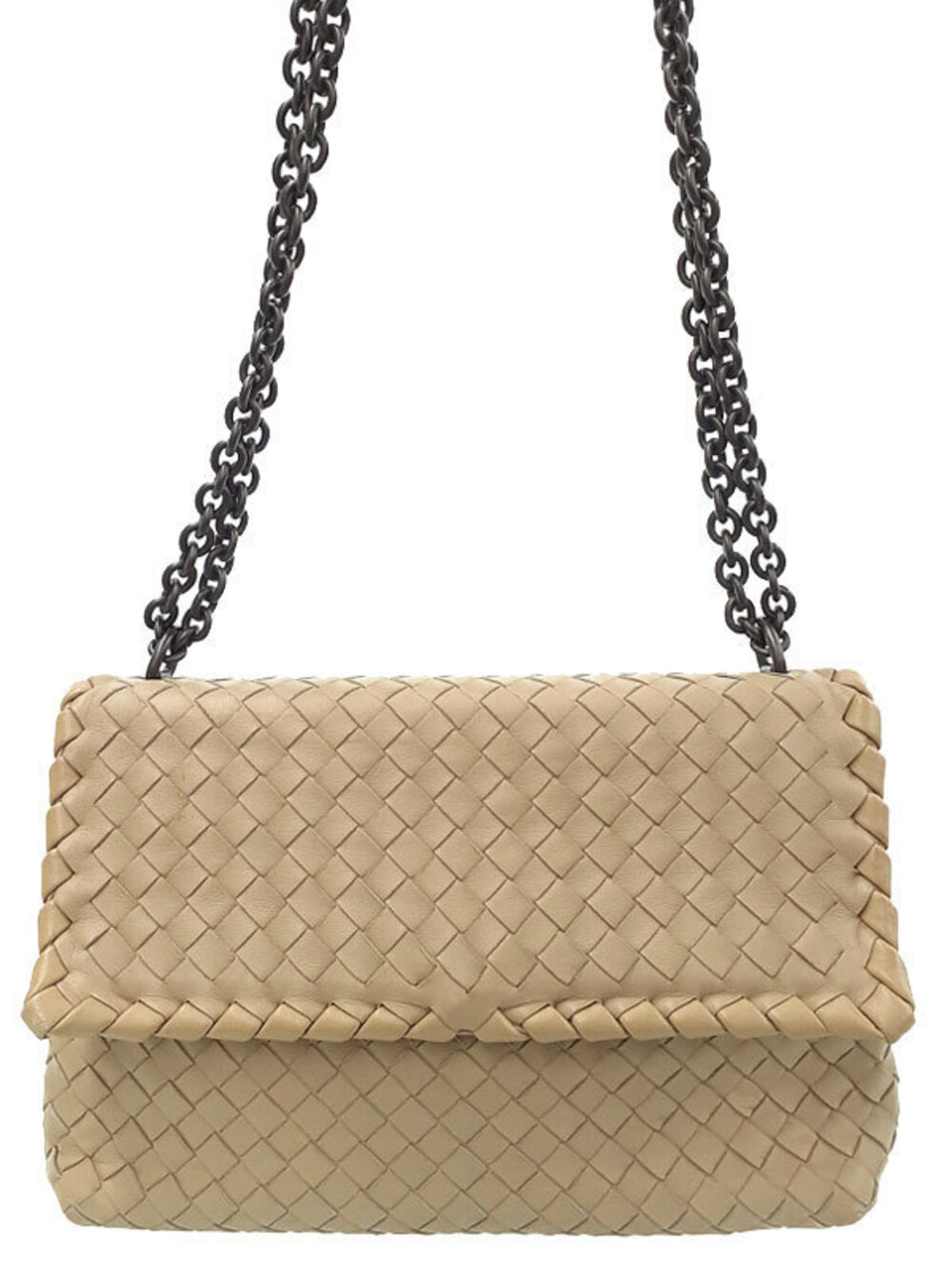 Bottega Veneta Intrecciato Chain Shoulder Bag